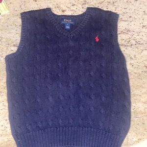 Polo Ralph Lauren vest boy size: 7 kids / blue